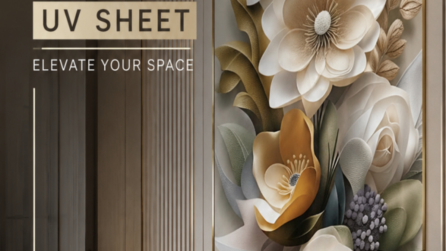 UV Marble Sheets & Book-Match Digital Panels: Seamless Stone Wall Elevation